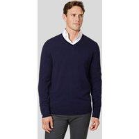 Pure Wool V-Neck Jumper