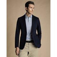 Charles Tyrwhitt Slim Fit Cotton Rich Blazer Blue