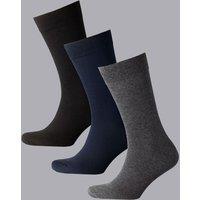 3pk Cotton Rich Socks