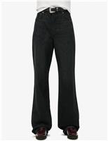 Superdry & Co Wide Leg Jeans Black