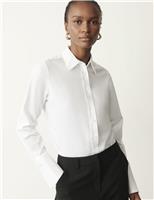 Pure Cotton Collared Shirt