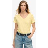 Lyocell Blend V-Neck Relaxed T-Shirt