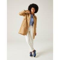Georgonia Hooded Funnel Neck Raincoat