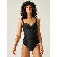 Regatta Sakari V-Neck Swimsuit Black