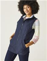 Regatta Courcelle Padded Funnel Neck Gilet Cream