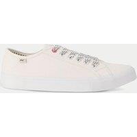 Lady Marine Canvas Lace Up Pumps