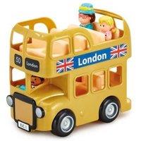 Gold London Bus Toy (2+ Yrs)