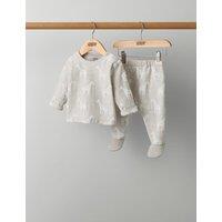 2pc Pure Cotton Giraffe Outfit (7lbs-1 Yrs)