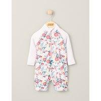 Floral Long Sleeve Swimsuit (0-3 Yrs)