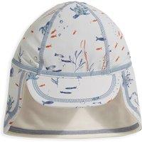 Kids Sea Print Swim Hat (0-3 Yrs)