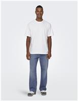 Loose Fit 5 pocket Jeans