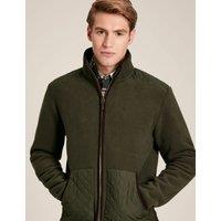 Fleece Funnel Neck Zip Up Jacket