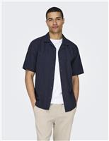 Cotton Linen Blend Shirt