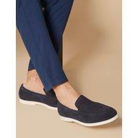 Suede Slip-On Shoes