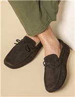 Suede Slip-On Loafers