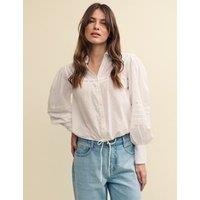 Pure Cotton Embroidered Blouse