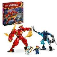 LEGO NINJAGO Kais Elemental Fire Mech Toy Set 71808 (7+ Yrs)