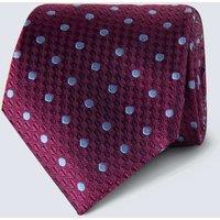Polka Dot Pure Silk Tie