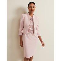 Collarless Short Jacket