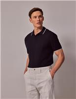 Pure Cotton Tipped Polo Shirt