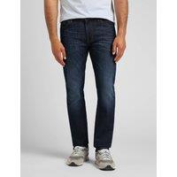 Lee Straight Fit Daren 5 Pocket Stretch Jeans Blue Denim