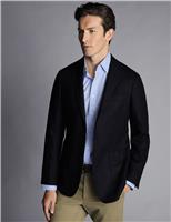 Slim Fit Pure Wool Twill Blazer