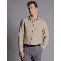Slim Fit Pure Linen Shirt