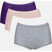 4pk Basic+ Cotton Rich Full Briefs