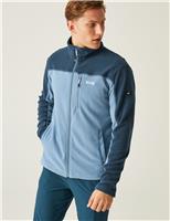 Regatta Fellard Funnel Neck Zip Up Fleece Navy