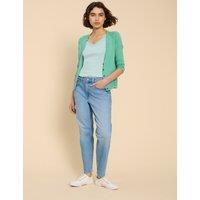 Pure Cotton V-Neck Button-Through Cardigan