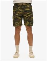 Loose Fit Pure Cotton Cargo Shorts
