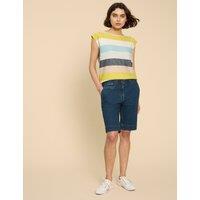 Cotton Rich Denim Shorts