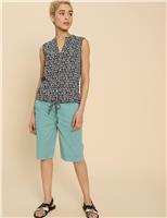 Cotton Rich Knee Length Chino Shorts