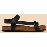 Ankle Strap Flat Footbed Sandals