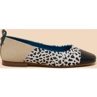 Leather Slip On Ballet Pump