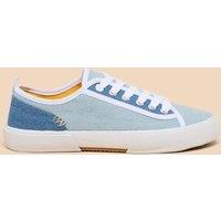 Canvas Lace Up Trainers