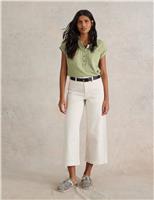 Pure Cotton Crew Neck Shirt