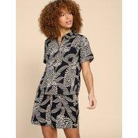 Pure Cotton Printed Collared Shirt