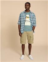 Pure Cotton Cargo Shorts