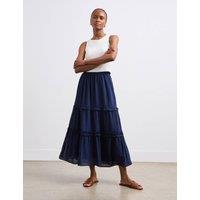 Midi Tiered Skirt