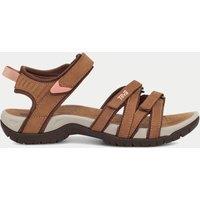 Tirra Leather Ankle Strap Flat Sandals