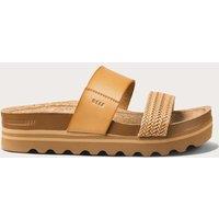 REEF Cushion Vista Hi Flatform Sandals Tan