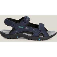Lady Haris Floral Footbed Walking Sandals