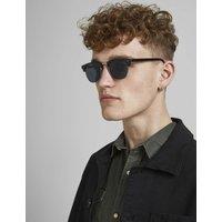 Retro Semi Rimless Sunglasses