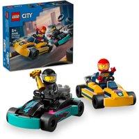 LEGO City Go-Karts and Race Drivers Toy Set 60400 (5+ Yrs)