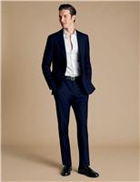 Charles Tyrwhitt Slim Fit Wool Rich Suit Trousers Dark Navy