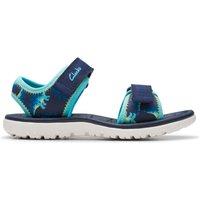 Kids Dinosaur Riptape Sandals (7 Small - 2.5 Large)