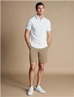 Charles Tyrwhitt Cotton Shorts Taupe