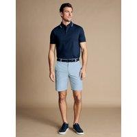 Charles Tyrwhitt Cotton Shorts Sky Blue