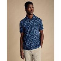 Cotton Rich Floral Polo Shirt